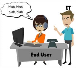 Never Forget the End User