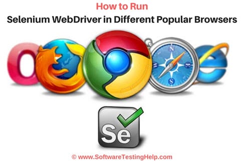 Selenium Webdriver in different browsers