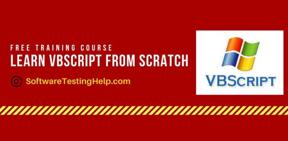 VBscript tutorial