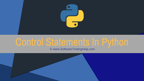 Control Statements In Python