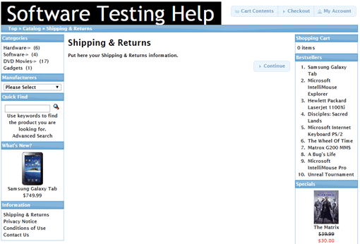 tips for test cases