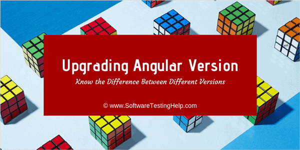upgrading angular version edited